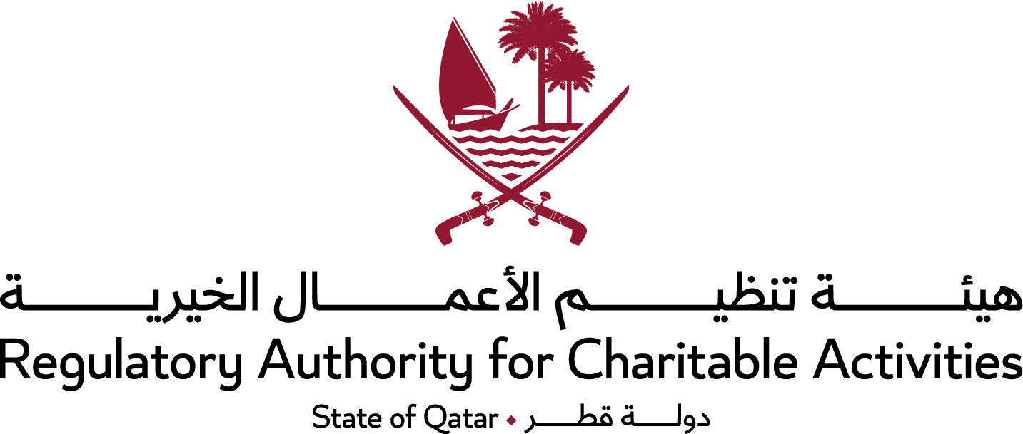 Regulatory Authority for Charitable Activities Qatar logo